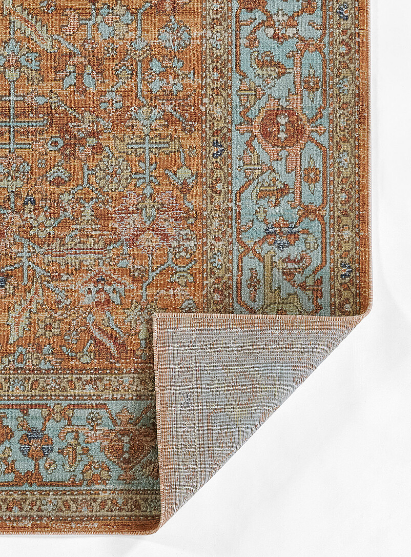 Hailey blue and orange rug 160 x 220 cm product image 2