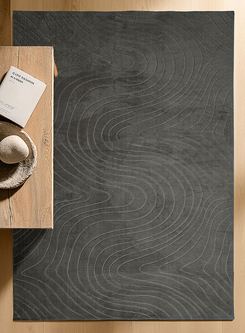 Somos Sculpted Meanderings Modern Rug Machine Washable See Available Sizes