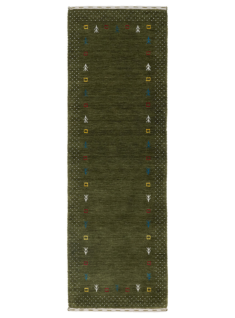Ornamental trim hallway rug 80 x 244 cm product image 2