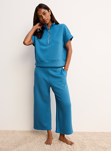 Le pantalon d&eacute;tente &eacute;court&eacute; doux effet n&eacute;opr&egrave;ne