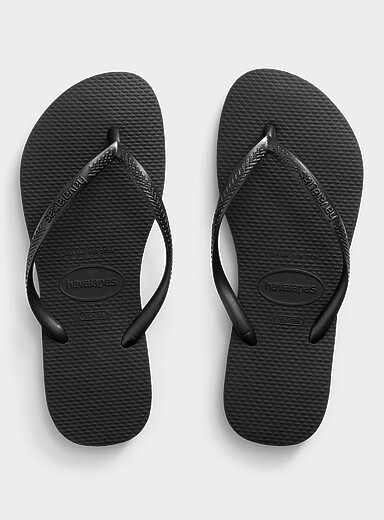 Havaianas Black Monochrome flip-flops Women for women