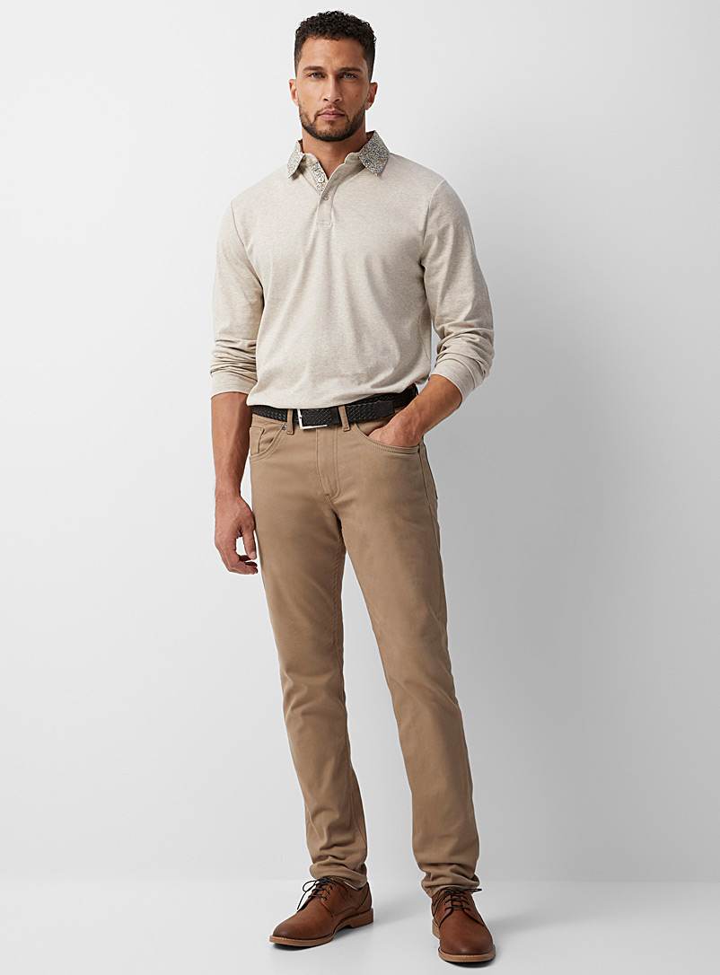 Five-pocket stretch pant Straight fit