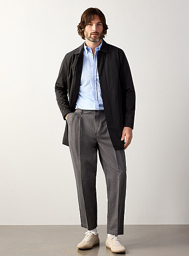 Matinique: Le trench Miles Noir pour homme
