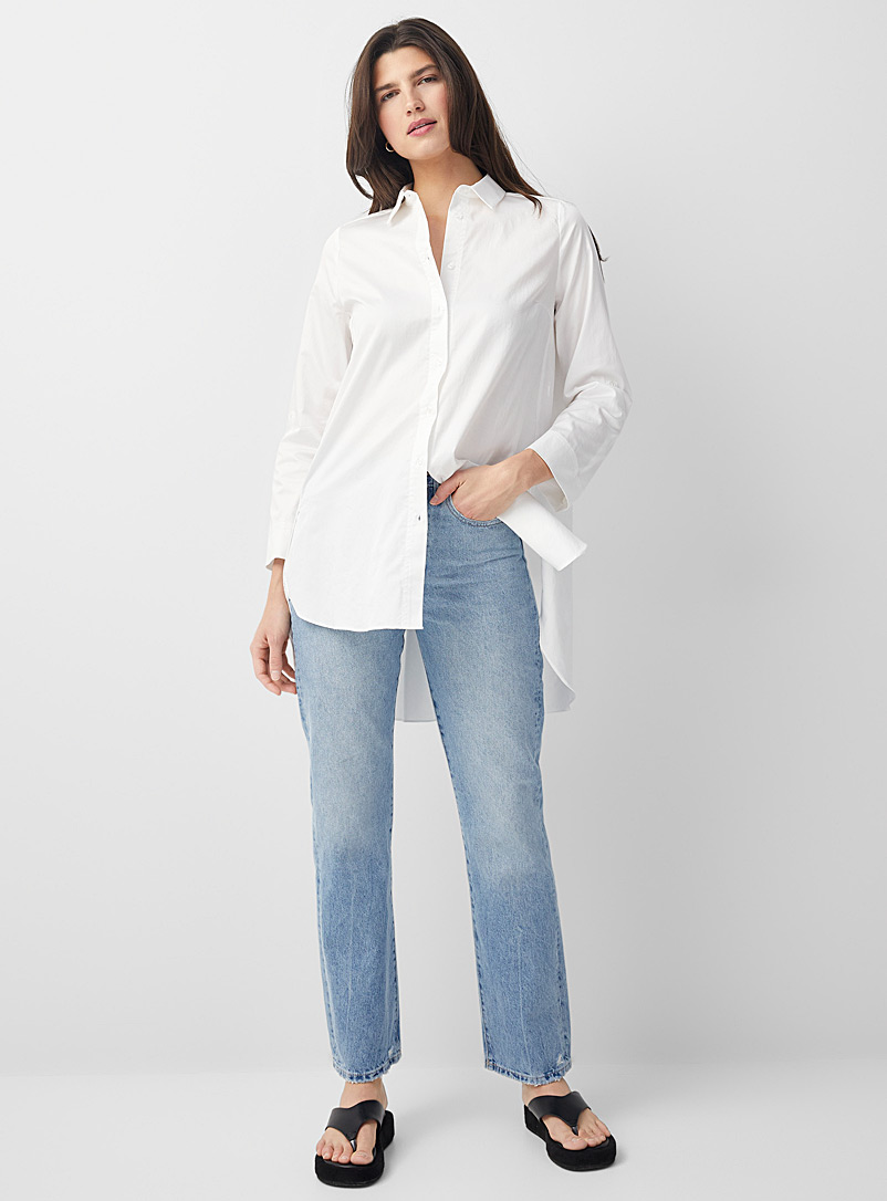 InWear White White tunic shirt for women