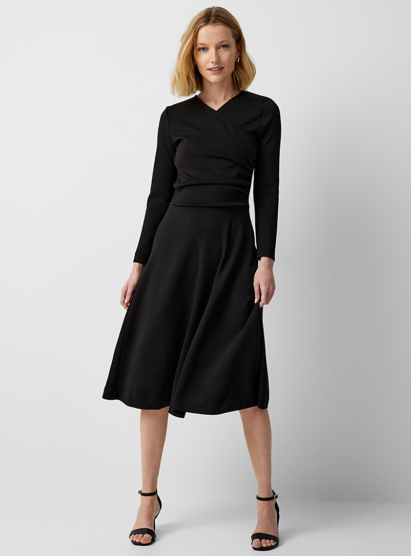Moncent crossover corsage dress | InWear | Shop Midi Dresses | Simons