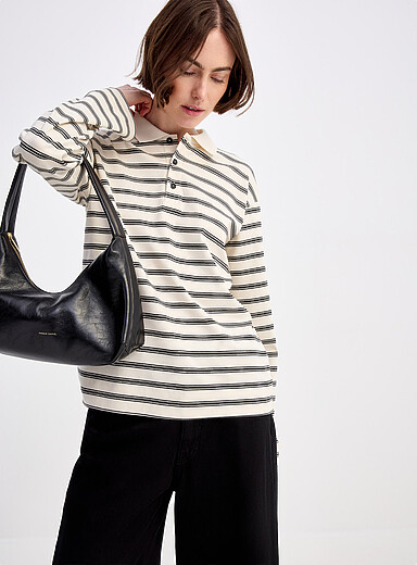 Le polo multitude de rayures pur coton