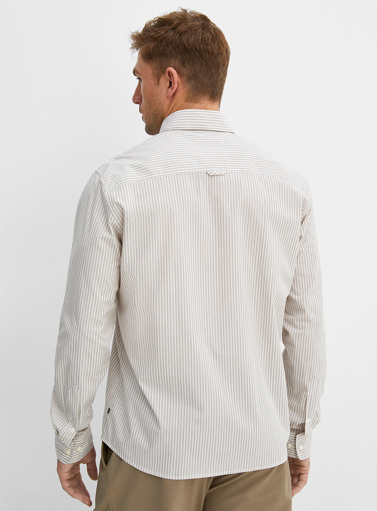 Matinique - La chemise rayures naturelles