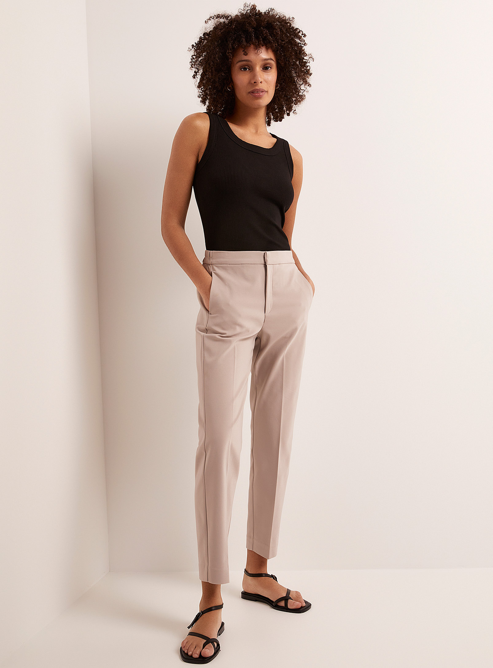 InWear - Women's Sand Zella structured tapered pant