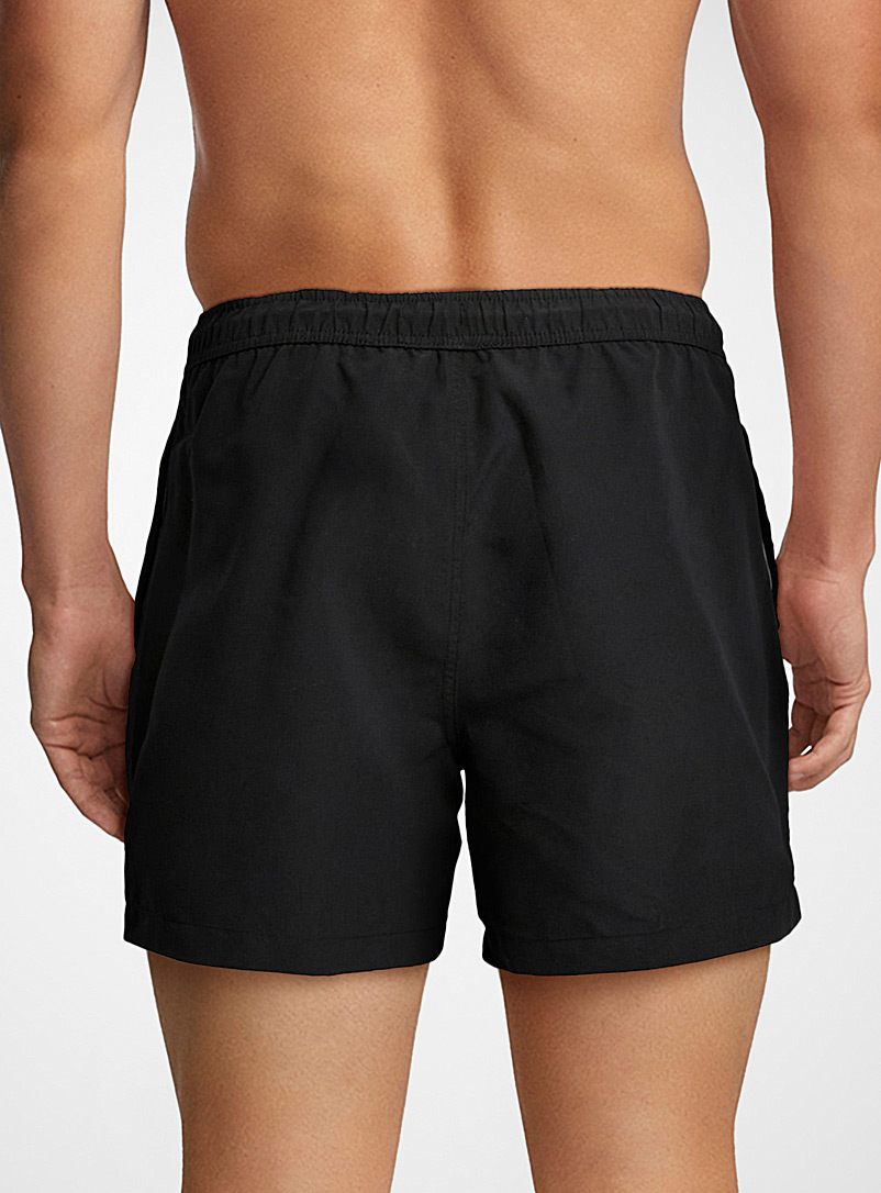 Simons: Le maillot short peau de p&ecirc;che fibres recycl&eacute;es Noir pour homme