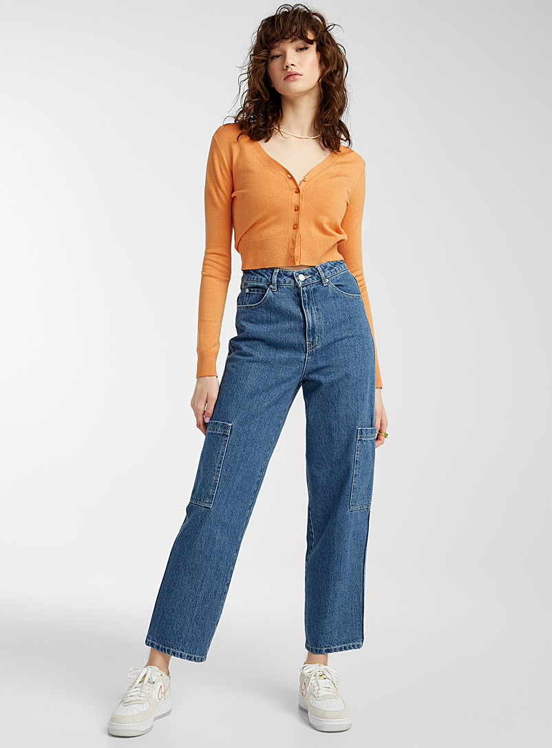 Pantalon Peruvian Connection lin coton mélangé taille 14 gris Pantalon Peruvian Connection lin coton mélangé taille 14 gris