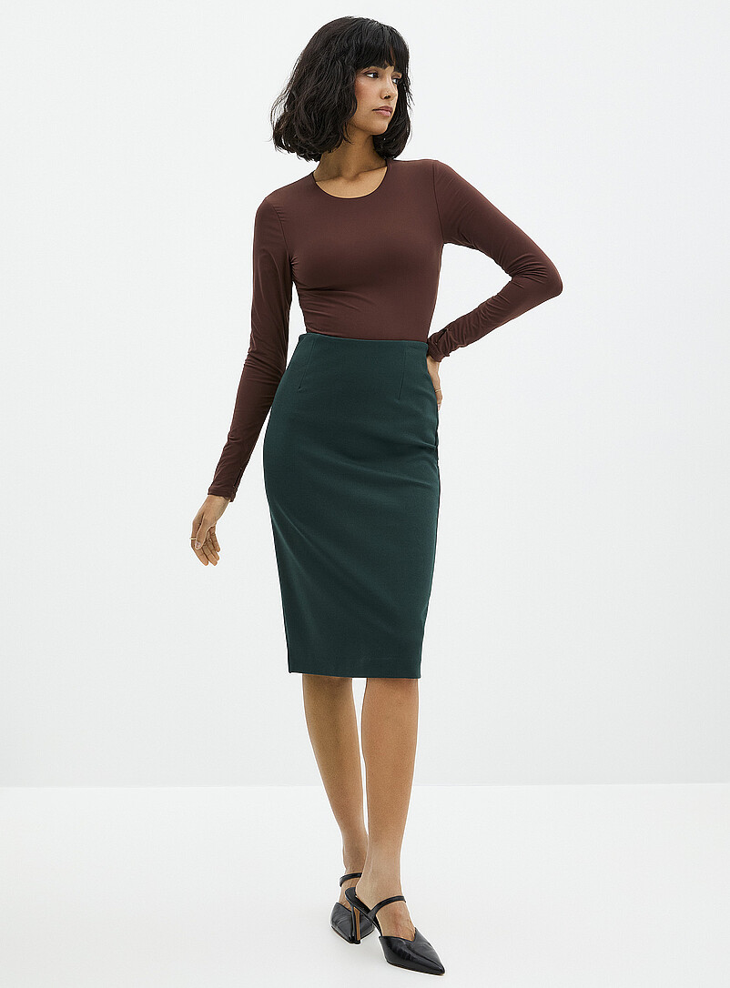 Jupe Crayon Fleurie Jones Studio - Taille 3X, Occasion En Très Bon état