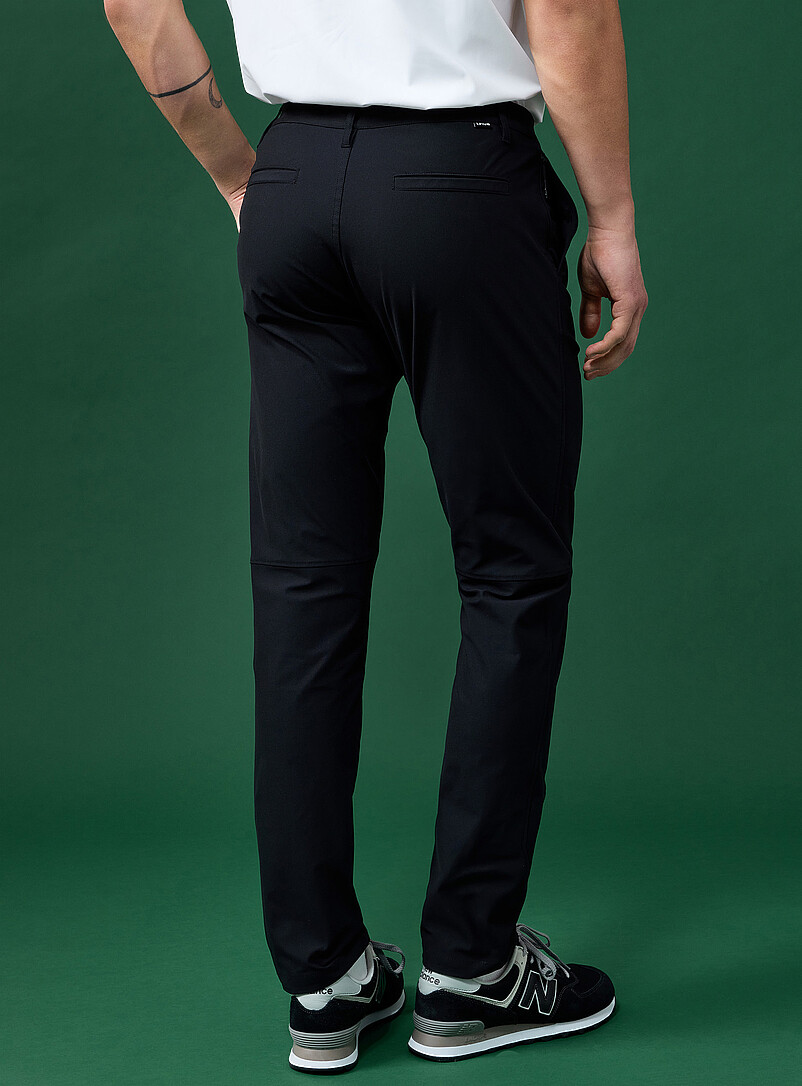 I.FIV5: Le pantalon fusel&eacute; extensible Brun pour homme