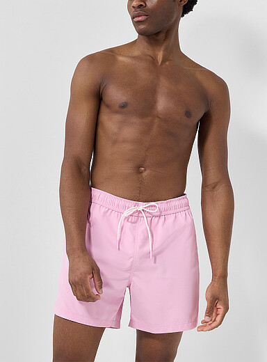 Simons Assorted Solid-coloured swim short for men