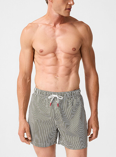 Le maillot short rayures nautiques