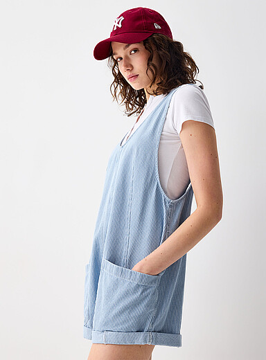 Le combishort menuisier denim