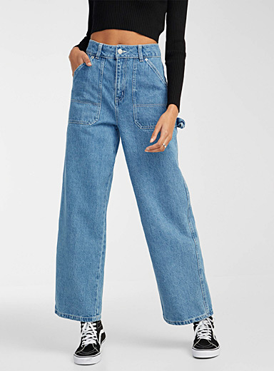 Organic cotton straight carpenter jean 