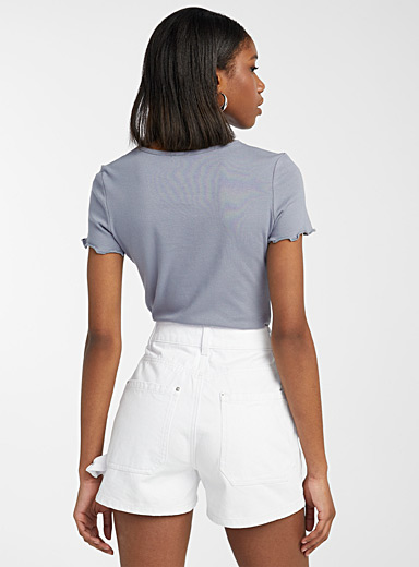 Organic cotton denim carpenter short 