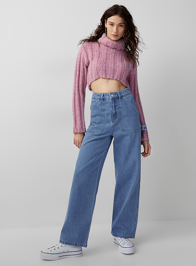 Sustainable Wide Leg Jeans Women 