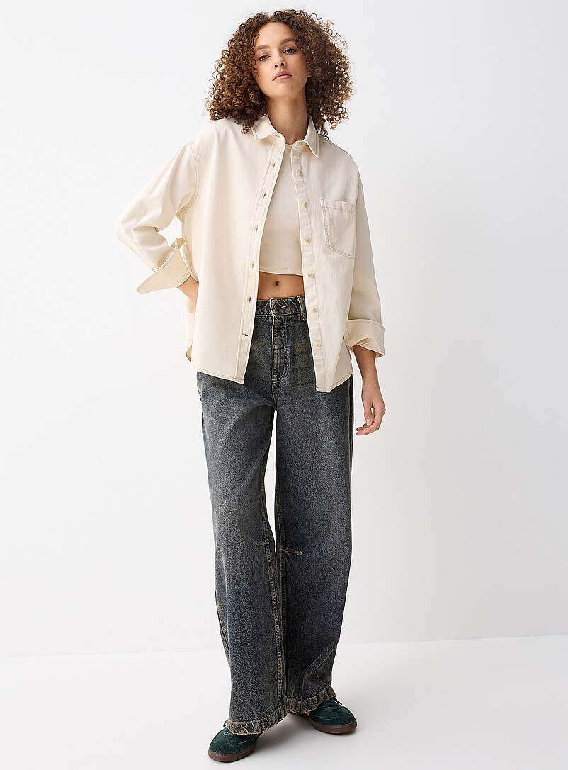 Oversized denim shirt product image 2