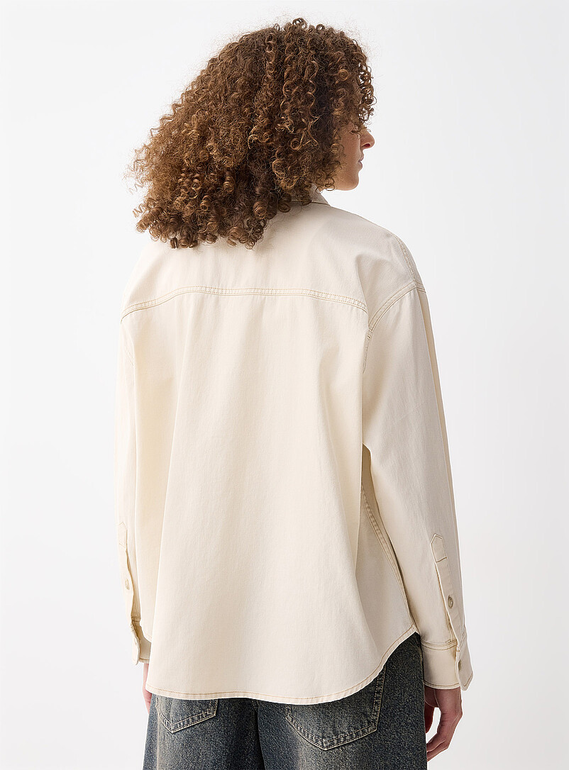 Oversized denim shirt product image 3
