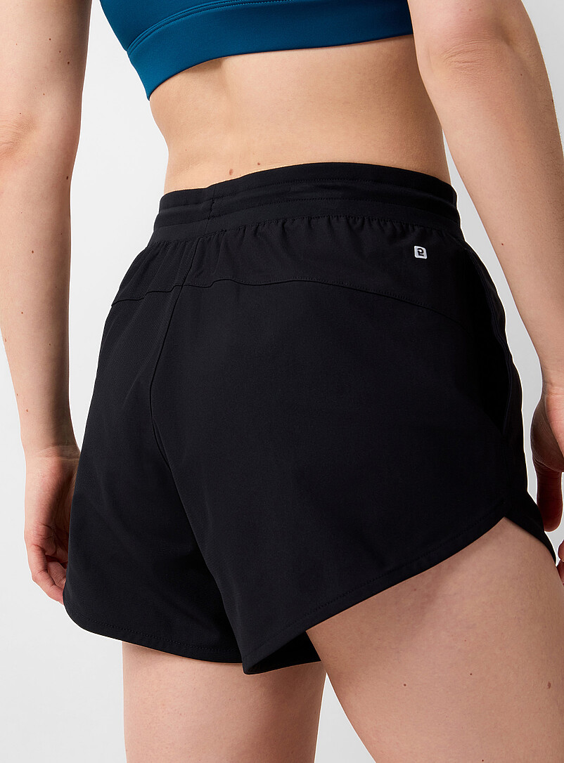 Retro rounded hem shorts Length: 3.5" product image 3
