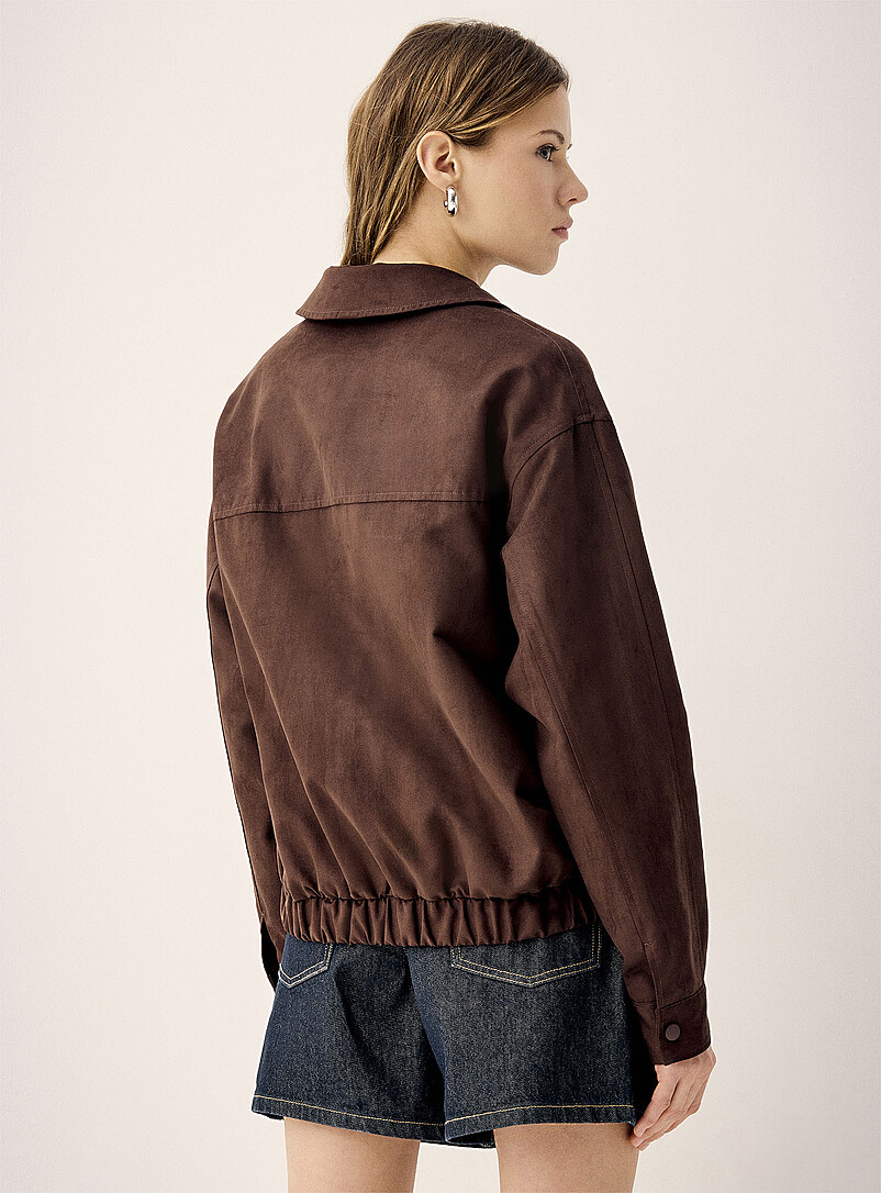 Faux-suede dad jacket product image 3