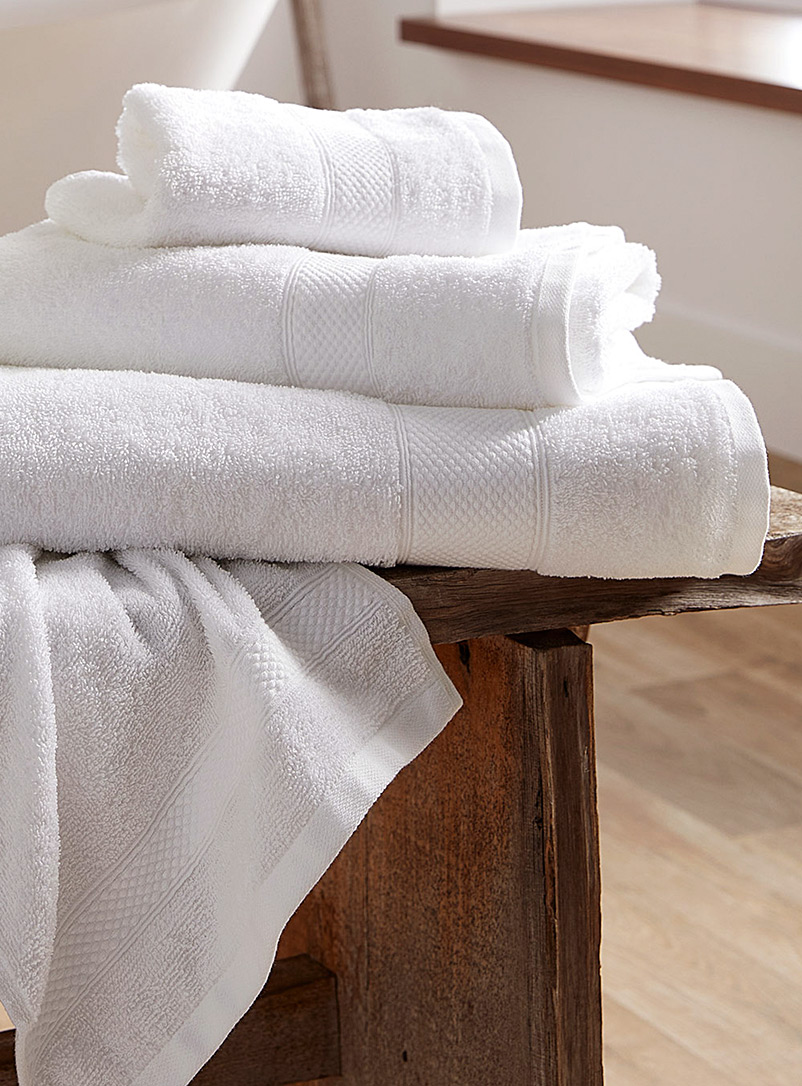 Simons Maison White Extra-value colour towels