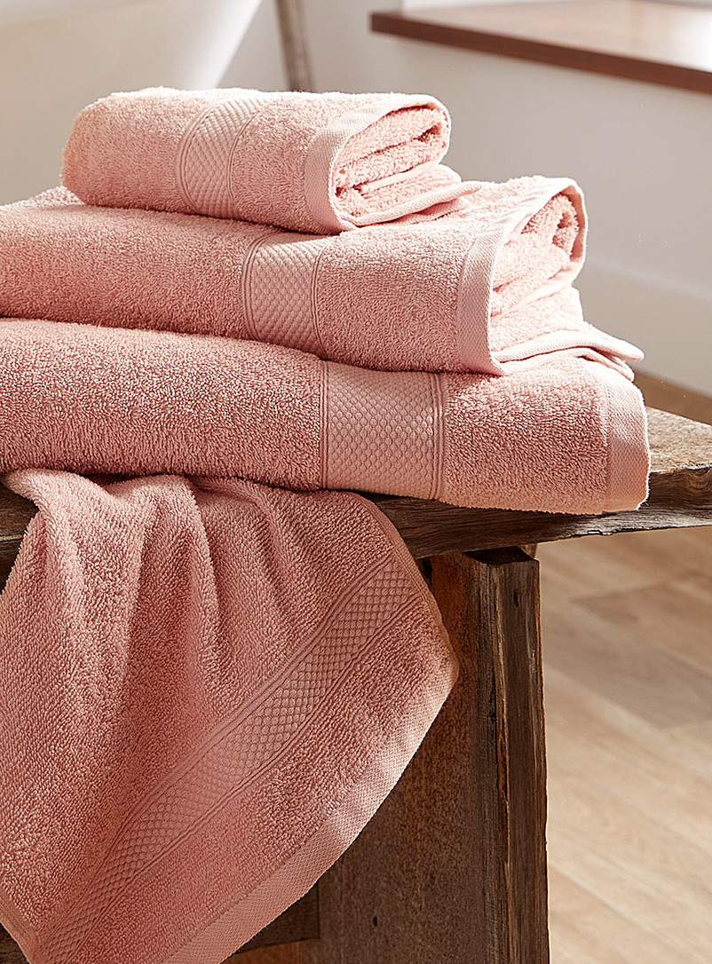 Simons Maison Peach Extra-value colour towels