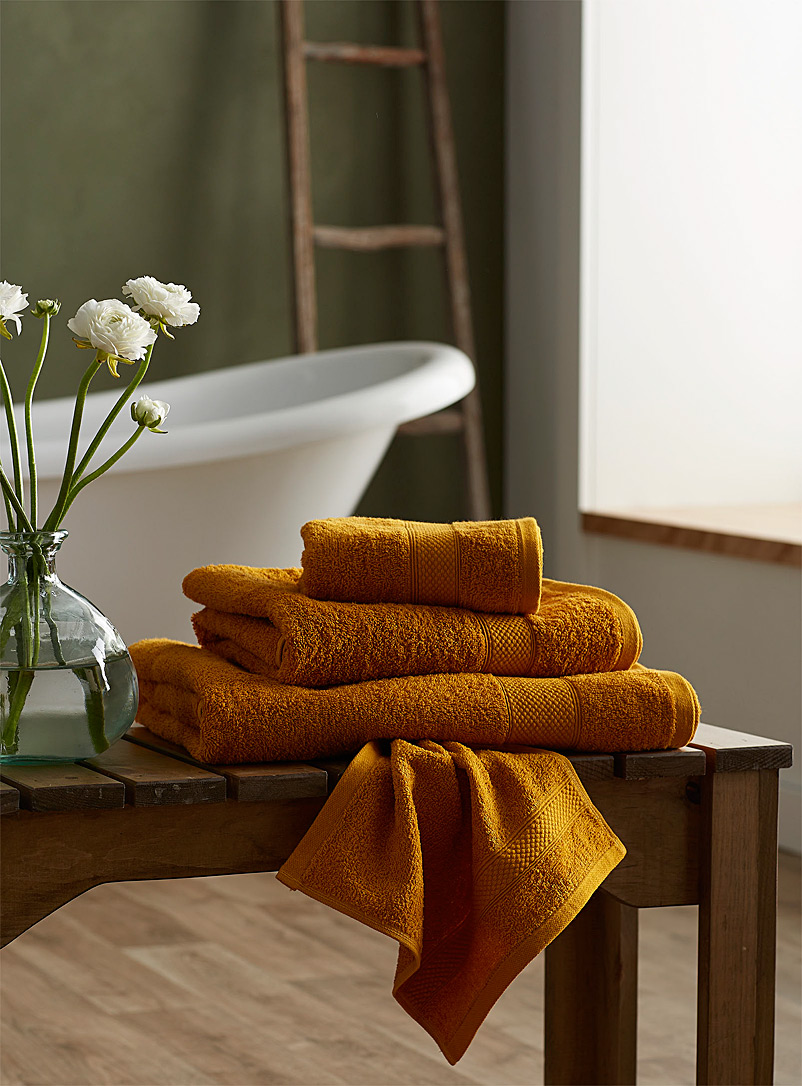 Simons Maison Golden Yellow Extra-value colour towels