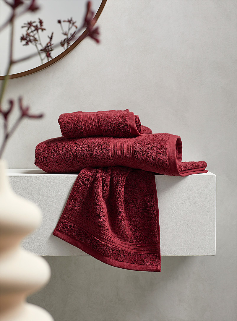 Simons Maison Dark Grey Airy cotton towels