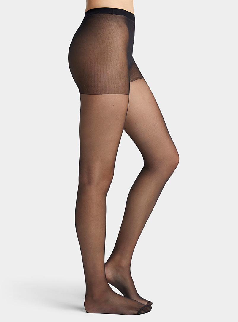 DIM Black Sublim glossy sheer pantyhose for women