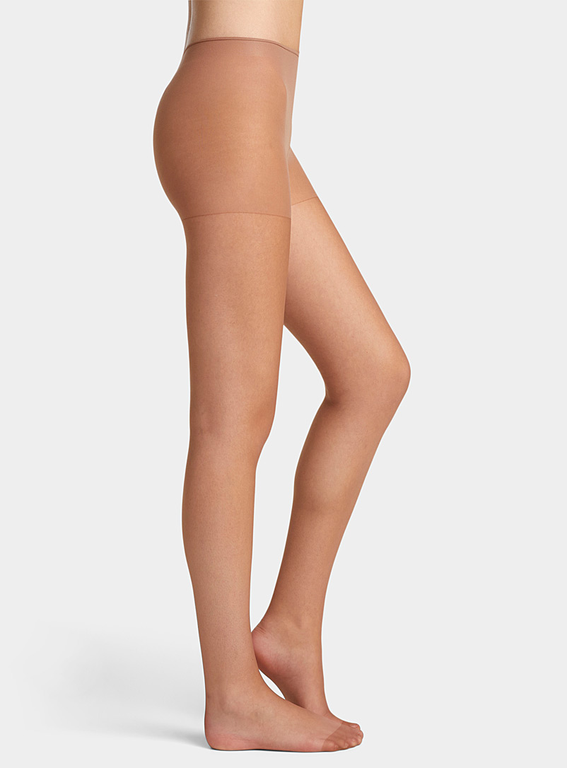 DIM Light Brown Sublim matte voile pantyhose for women