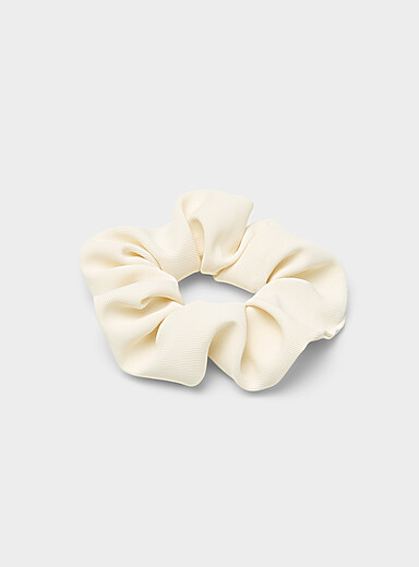 Twill scrunchie