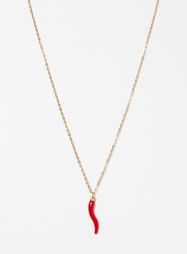 Red pepper necklace