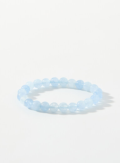 Le bracelet billes monochromes