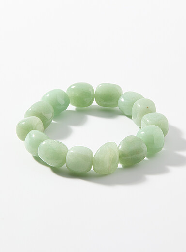 Large natural stone bracelet