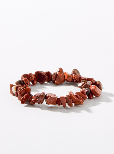 Ocean-inspired stone bracelet