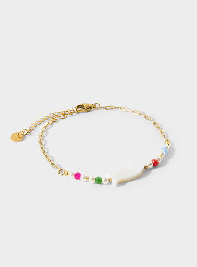 Le bracelet billes poisson