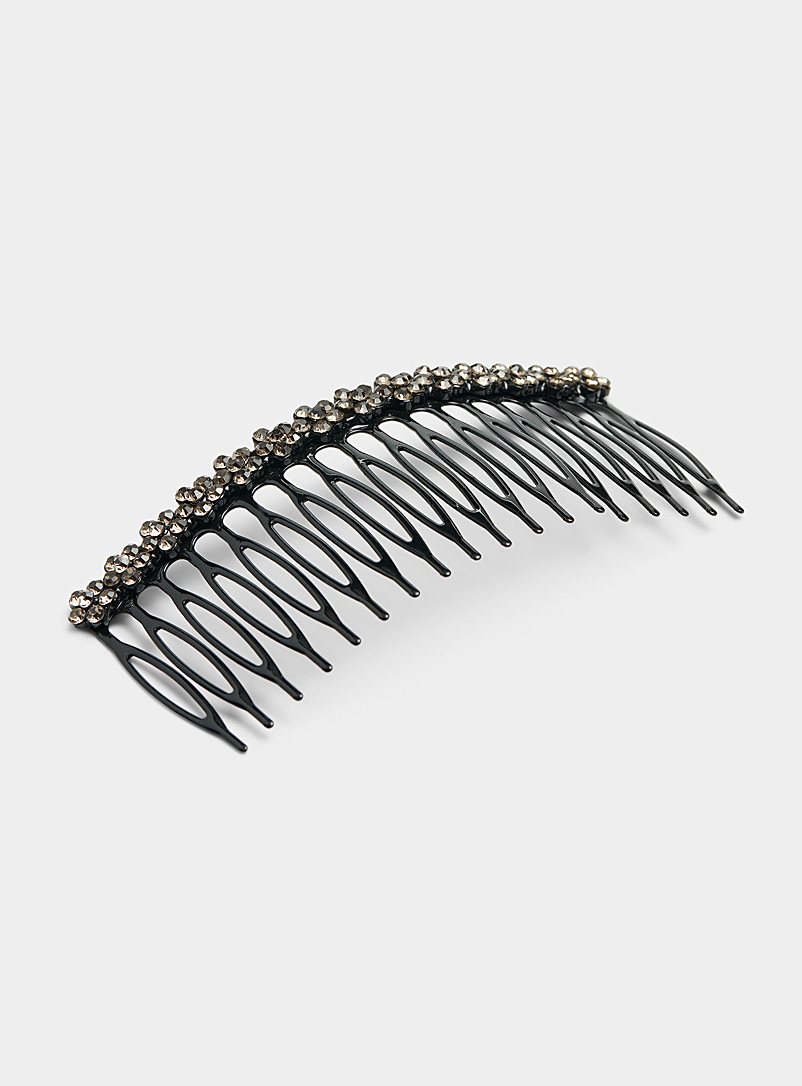 Peigne à Tisser Noir Meyco - 16 X 4 Cm, 21 Dents, Espacement 5 Mm - Plastique Pour Enfant