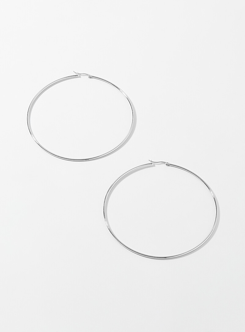 XXL hoop earrings product image (primary)