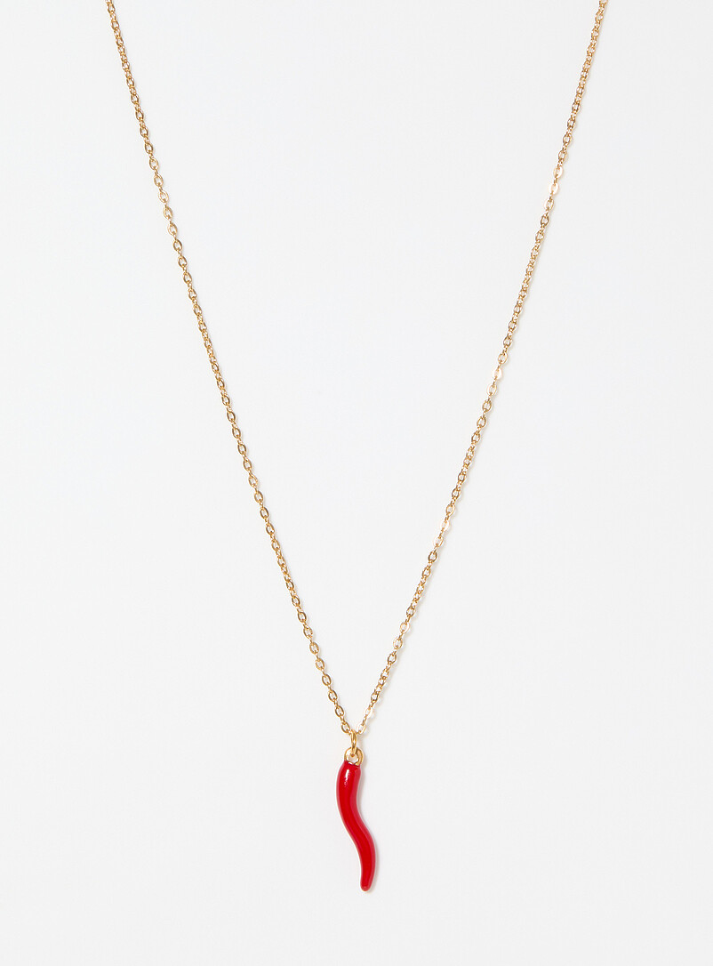 Red pepper necklace product image (primary)