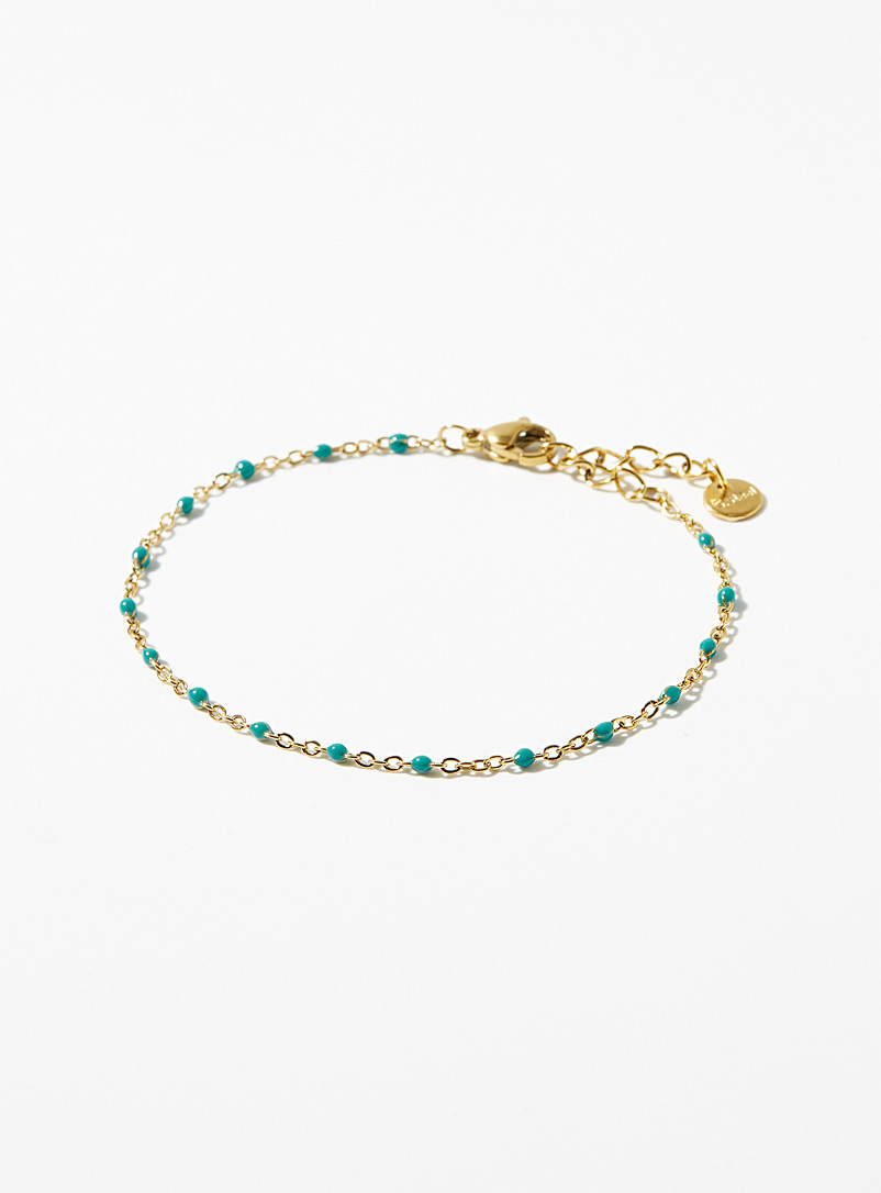 Delicate bead bracelet product image (primary)