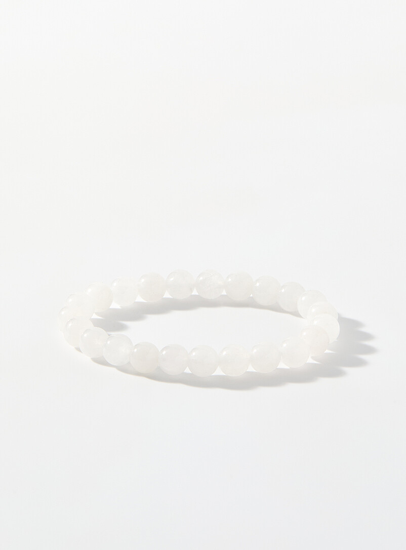 Monochrome bead bracelet product image (primary)