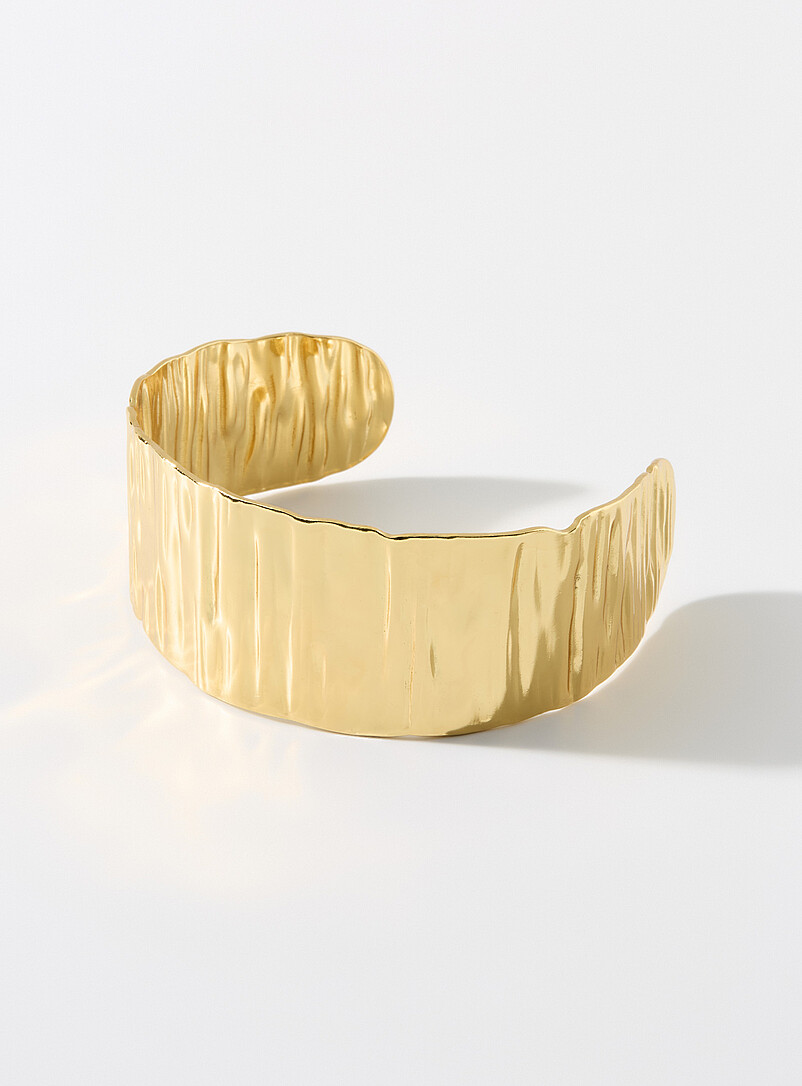Textured Open Bangle