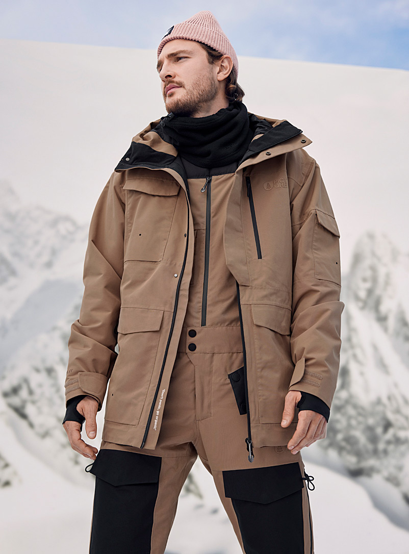 Picture Brown U66 coat for men
