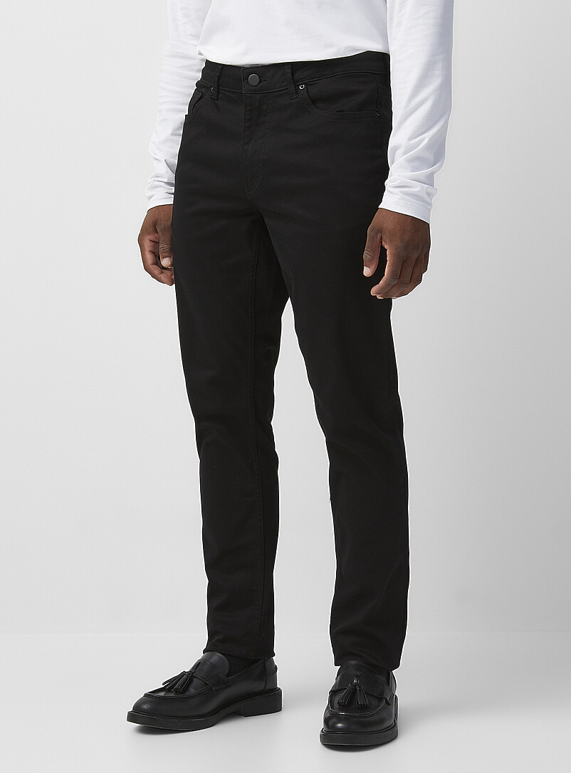 Minimalist black jean Stockholm fit - Slim product image 2