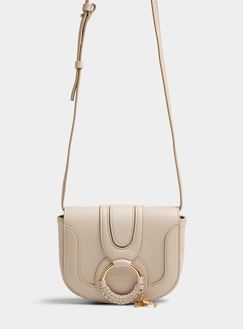 See by Chloé Cream Beige Hana mini shoulder bag for women