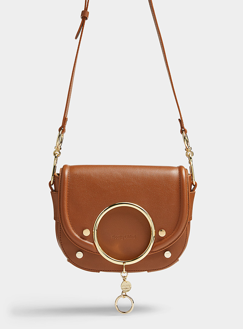 See by Chloé Brown Mara shoulder bag for women