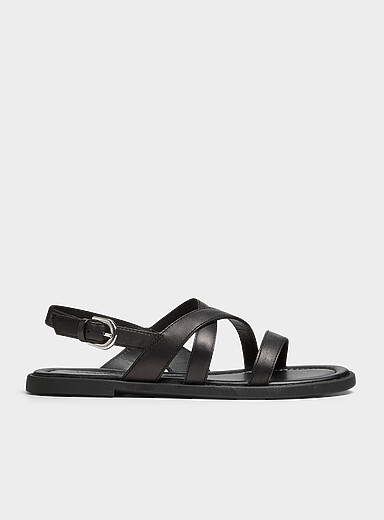 La sandale cuir multibride Zaida Femme