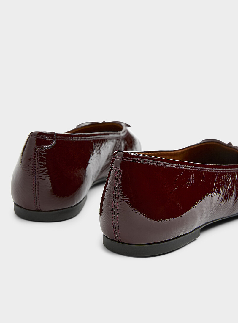 Jolin patent cherry leather ballet flats | Vagabond  display picture 3